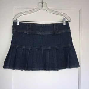 Juicy Couture denim mini skirt